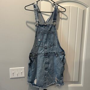 Umgee Blue Denim Mini Dress